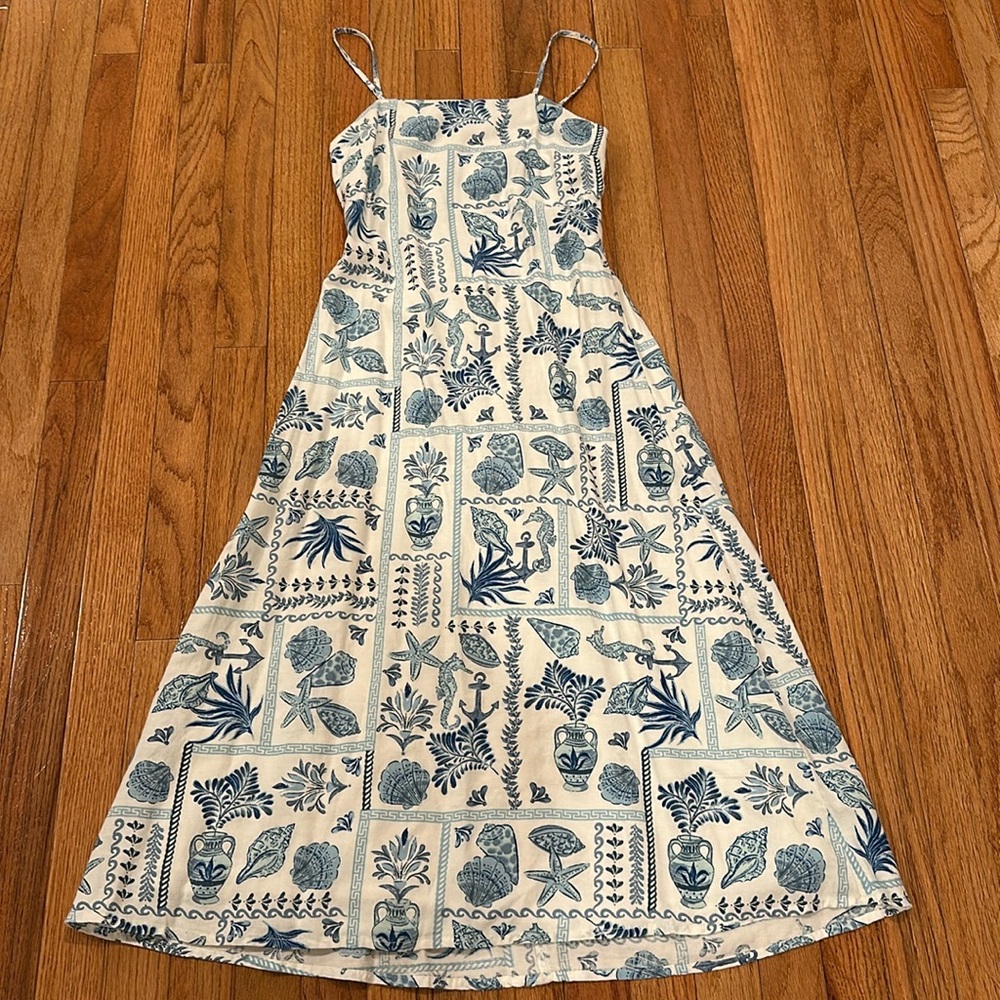 Seashell Print Dress